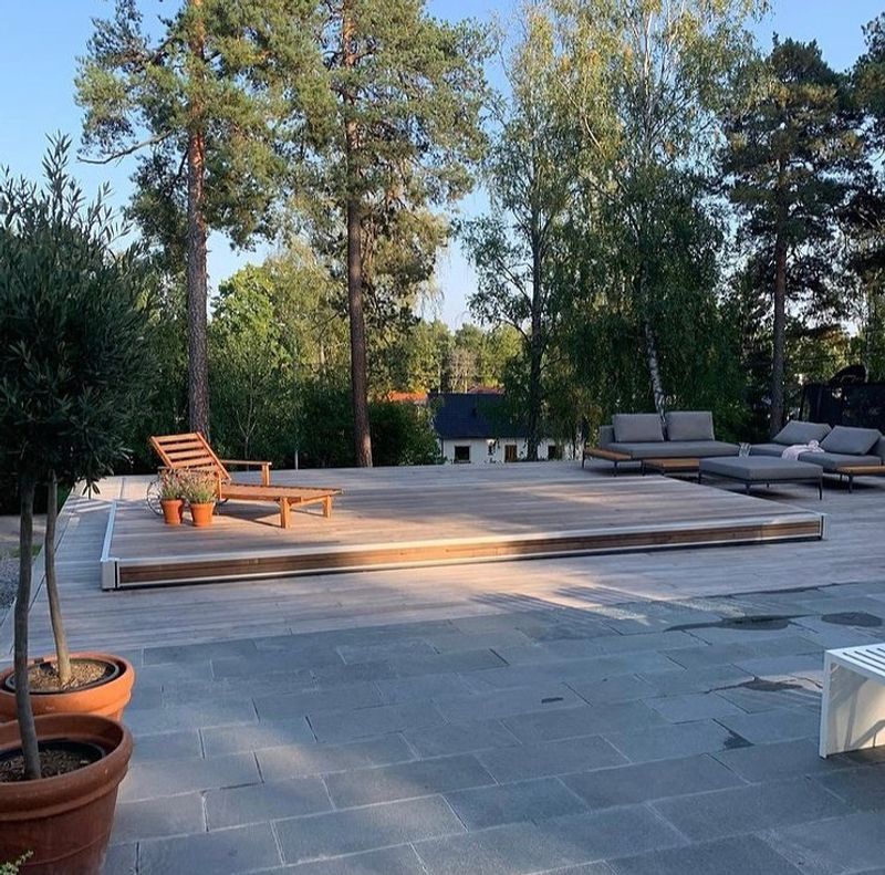 Aqvisdeck Skyvbart terassedekke 3x6 meter