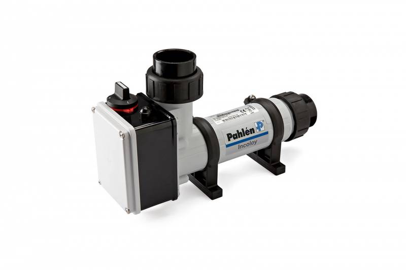 Pahlen el-varmer i plast 12 kW til svømmebasseng