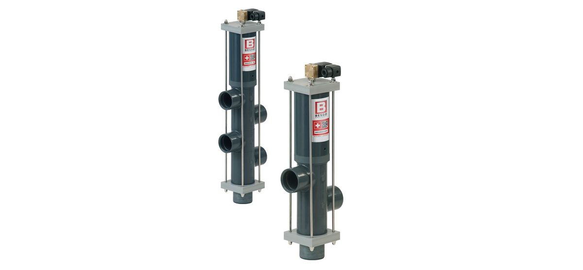 Besgo Ventil 40-125 fler veis ventil 3- bar. 230V. d 50 mm/1.5