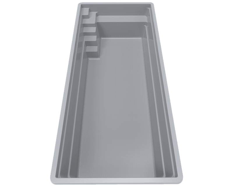 Enzo 8 glassfiber svømmebasseng